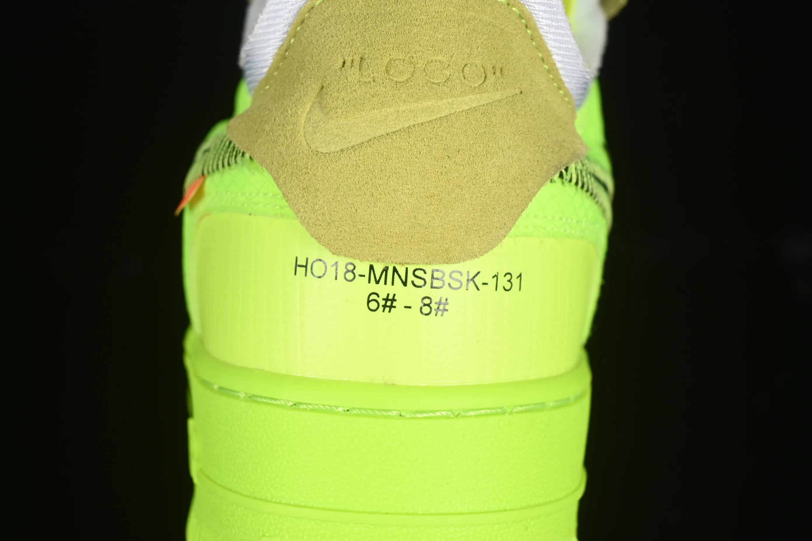 All Categories Nk Air Force 1 Air Force Series Nk Air Force 1 Low Air Force Low Off White x Nk Air Force 1 Low OW Joint Transparent Yellow AO4606-700